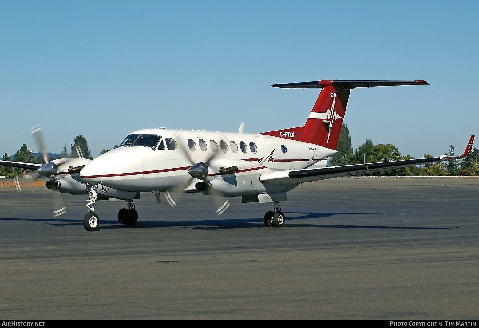 Aircraft Photo of C-FYKN | Beech Super King Air 350 (B300) | Alkan Air | AirHistory.net #228194