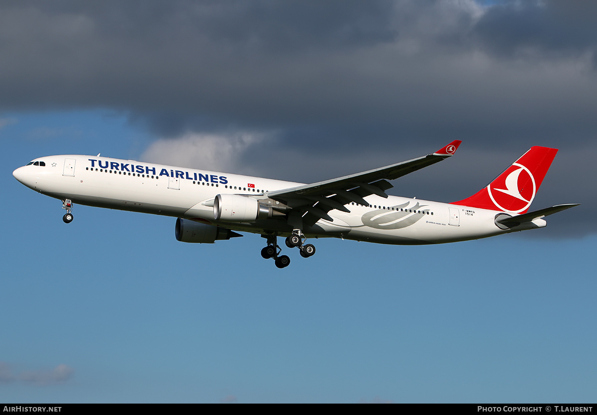 Aircraft Photo of F-WWKQ | Airbus A330-303 | Turkish Airlines | AirHistory.net #228202