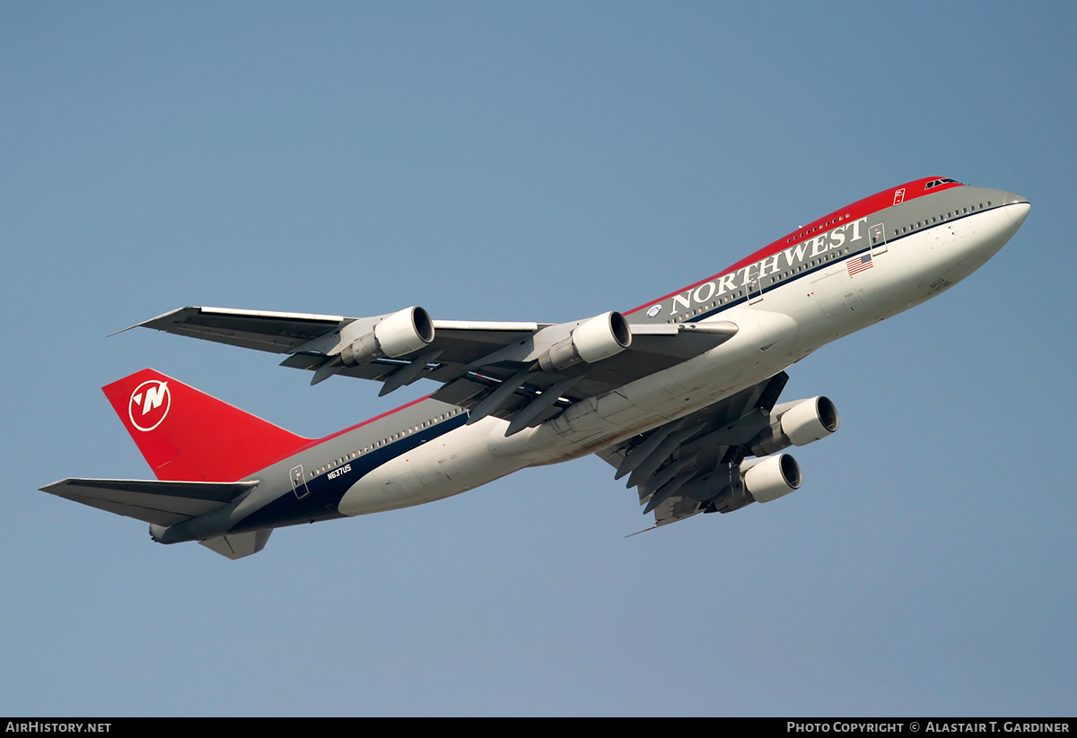 Aircraft Photo of N637US | Boeing 747-251B | Northwest Airlines | AirHistory.net #228220