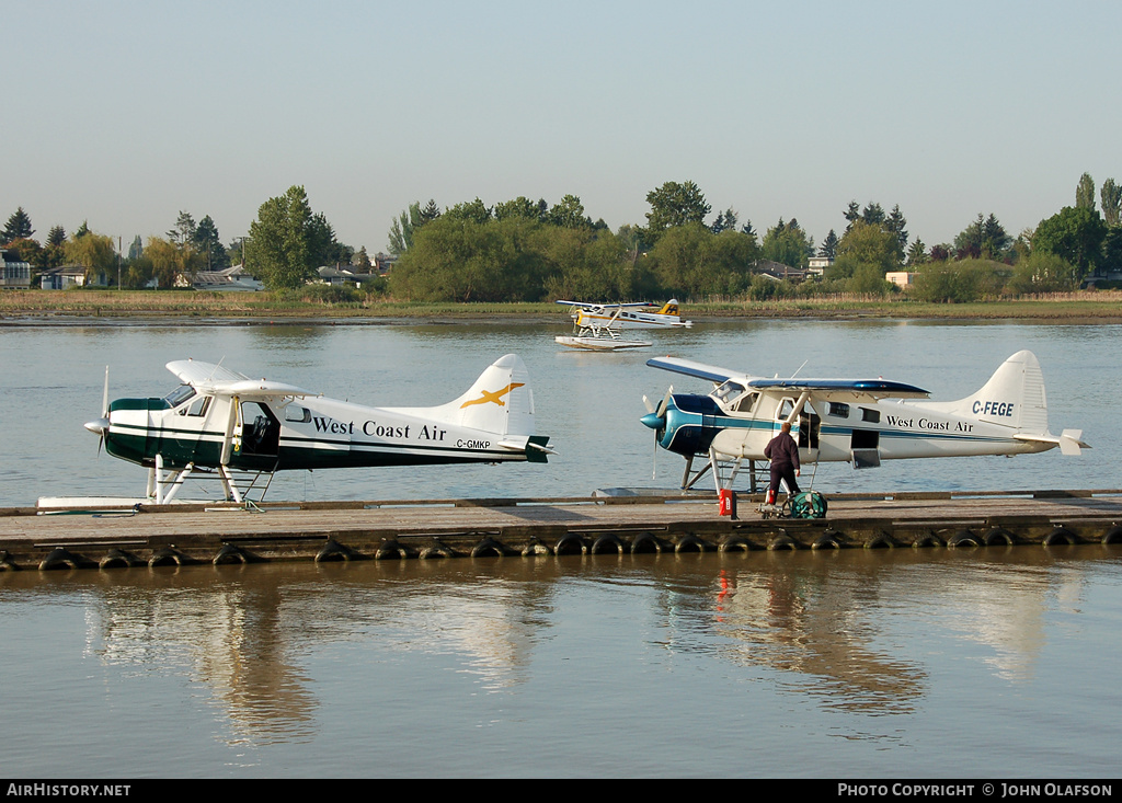Aircraft Photo of C-GMKP | De Havilland Canada DHC-2 Beaver Mk.1 | West Coast Air | AirHistory.net #228235