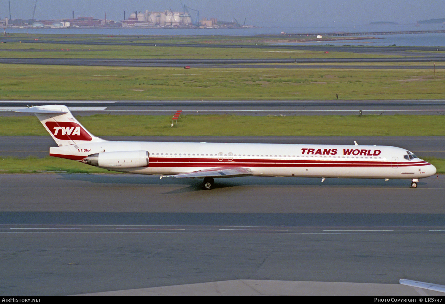 Aircraft Photo of N110HM | McDonnell Douglas MD-83 (DC-9-83) | Trans World Airlines - TWA | AirHistory.net #228258