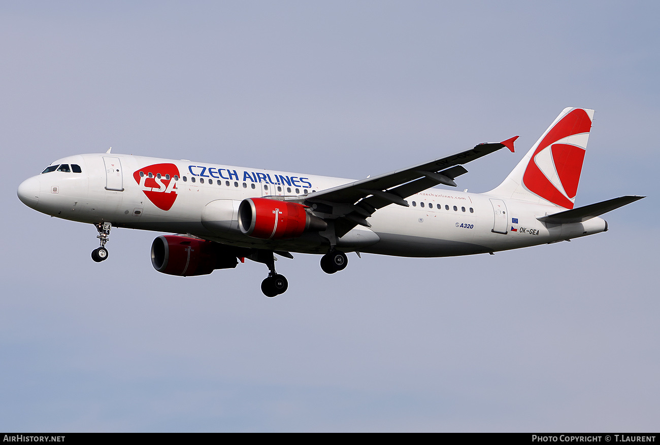 Aircraft Photo of OK-GEA | Airbus A320-214 | ČSA - Czech Airlines | AirHistory.net #228287