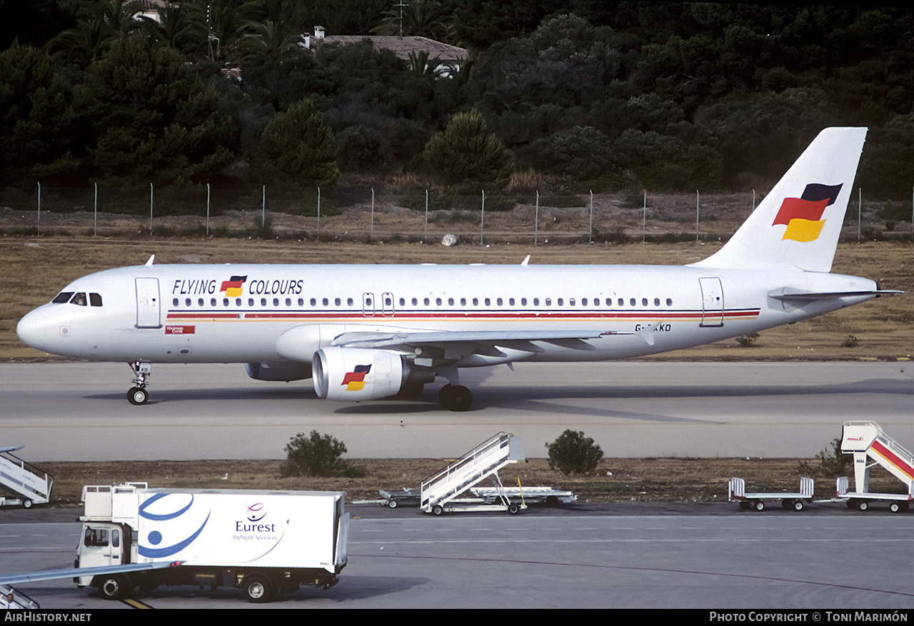 Aircraft Photo of G-BXKD | Airbus A320-214 | Flying Colours Airlines | AirHistory.net #228310