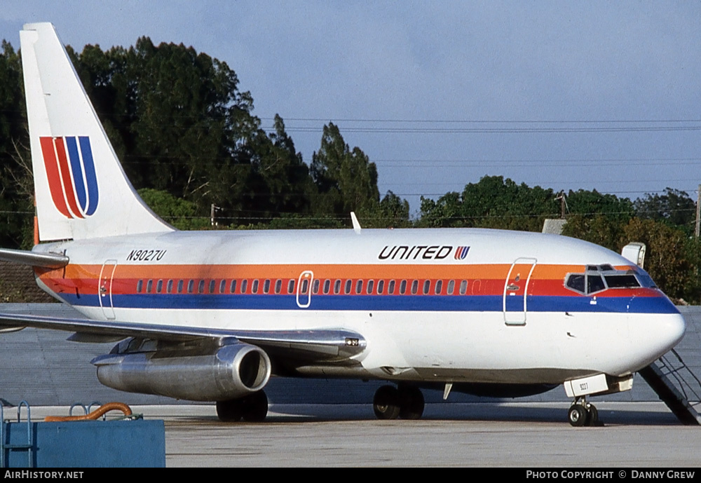 Aircraft Photo of N9027U | Boeing 737-222 | United Airlines | AirHistory.net #228330