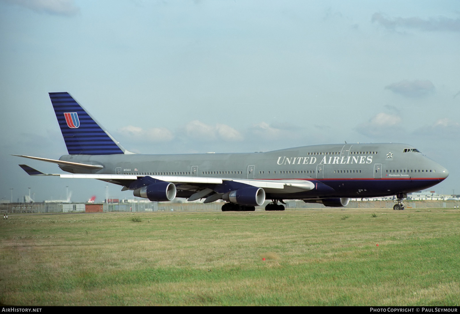 Aircraft Photo of N104UA | Boeing 747-422 | United Airlines | AirHistory.net #228357