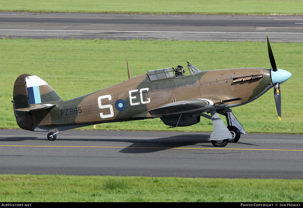 Aircraft Photo of PZ865 | Hawker Hurricane Mk2C | UK - Air Force | AirHistory.net #228388