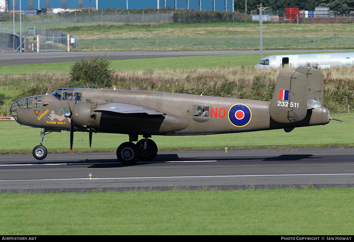 Aircraft Photo of PH-XXV / N5-149 | North American B-25N Mitchell | Koninklijke Luchtmacht Historische Vlucht | UK - Air Force | AirHistory.net #228395