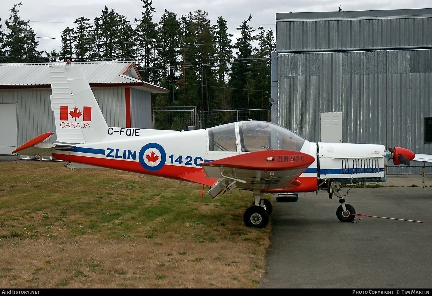 Aircraft Photo of C-FQIE | Zlin Z-142 C | Canada - Air Force | AirHistory.net #228397