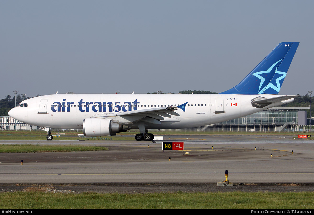 Aircraft Photo of C-GTSF | Airbus A310-304/ET | Air Transat | AirHistory.net #228413