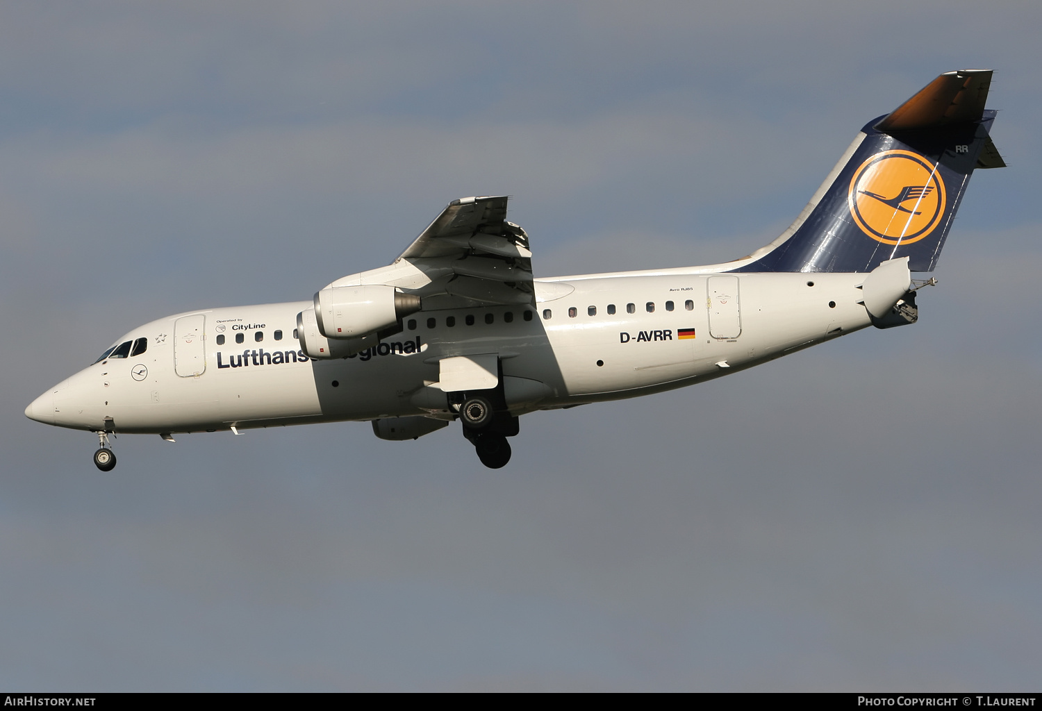 Aircraft Photo of D-AVRR | British Aerospace Avro 146-RJ85 | Lufthansa Regional | AirHistory.net #228416