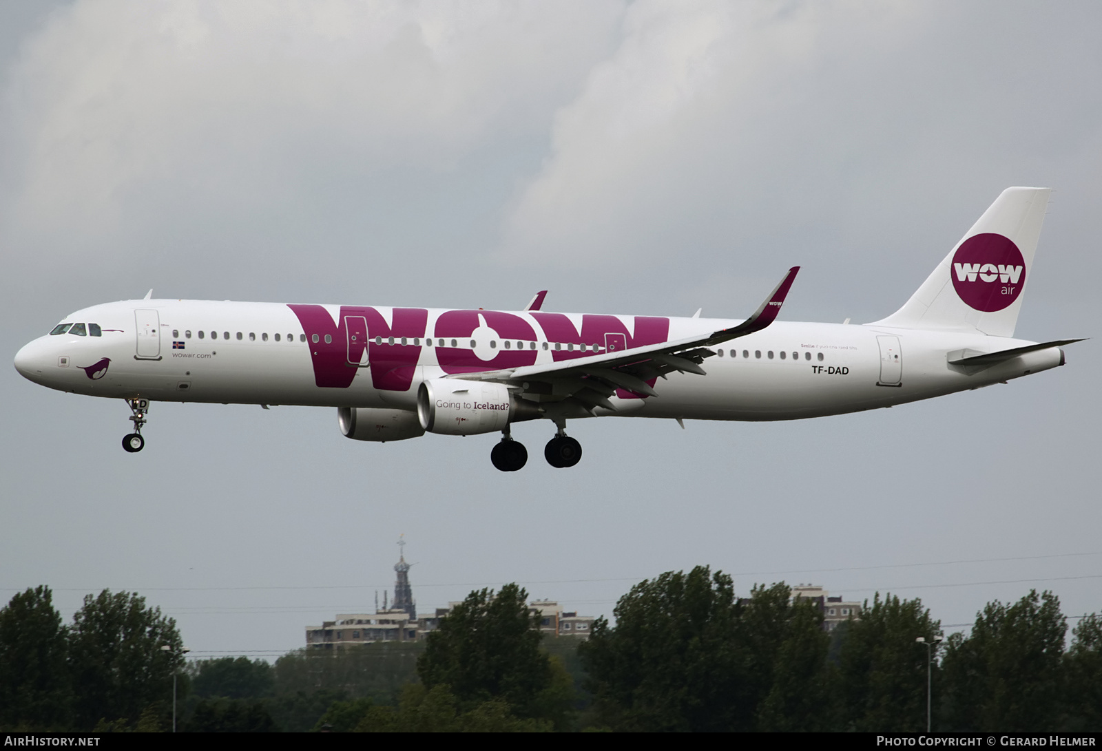 Aircraft Photo of TF-DAD | Airbus A321-211 | WOW Air | AirHistory.net #228429