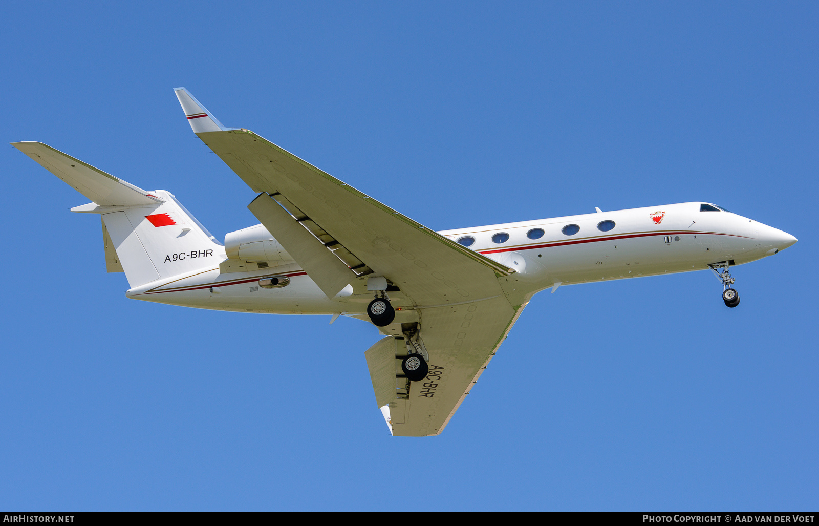 Aircraft Photo of A9C-BHR | Gulfstream Aerospace G-IV-X Gulfstream G450 | Bahrain Royal Flight | AirHistory.net #228437