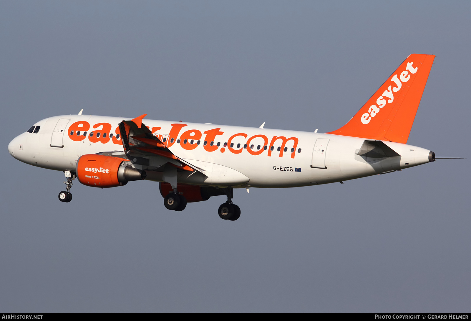 Aircraft Photo of G-EZEG | Airbus A319-111 | EasyJet | AirHistory.net #228441