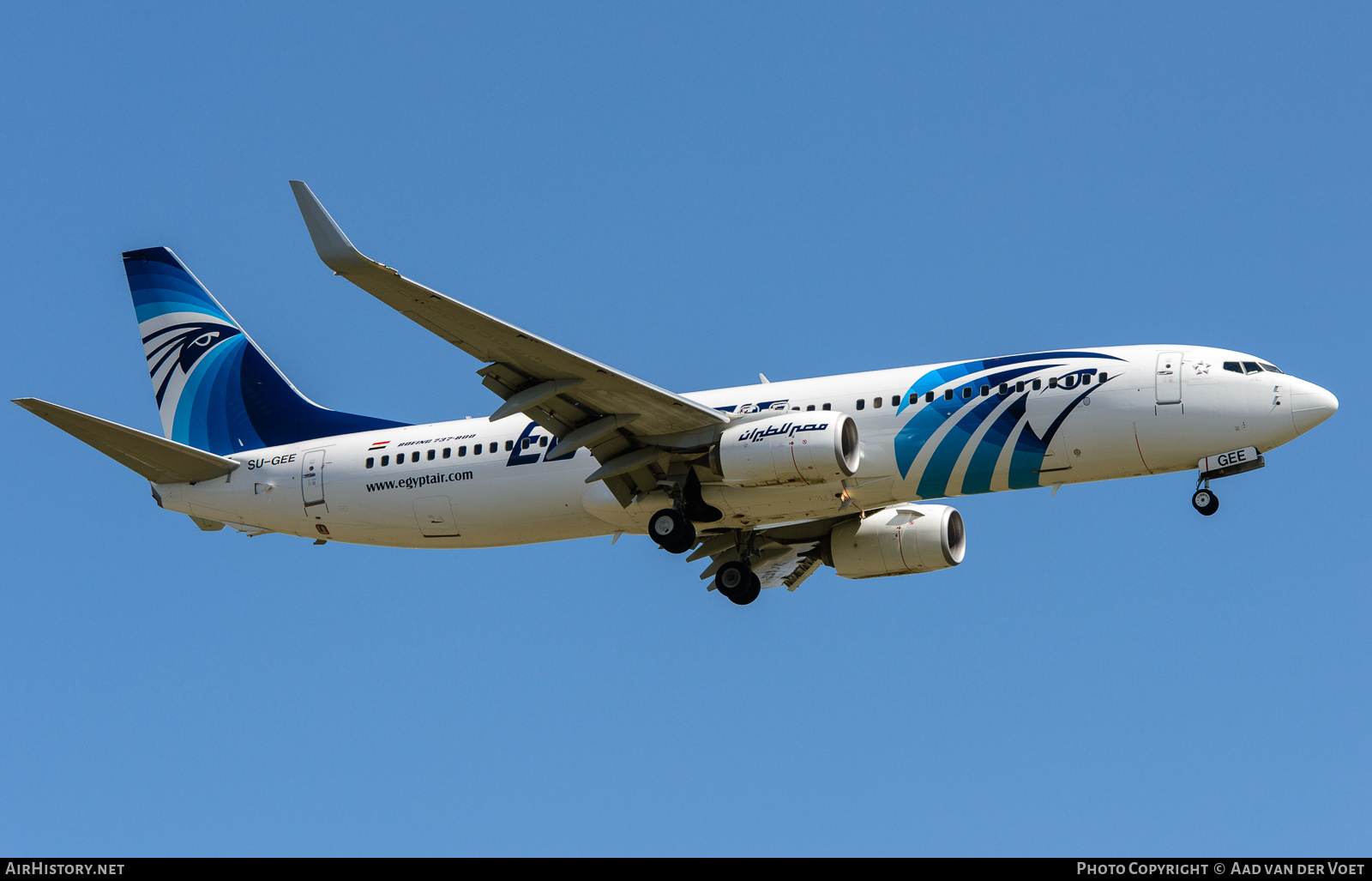 Aircraft Photo of SU-GEE | Boeing 737-866 | EgyptAir | AirHistory.net #228451