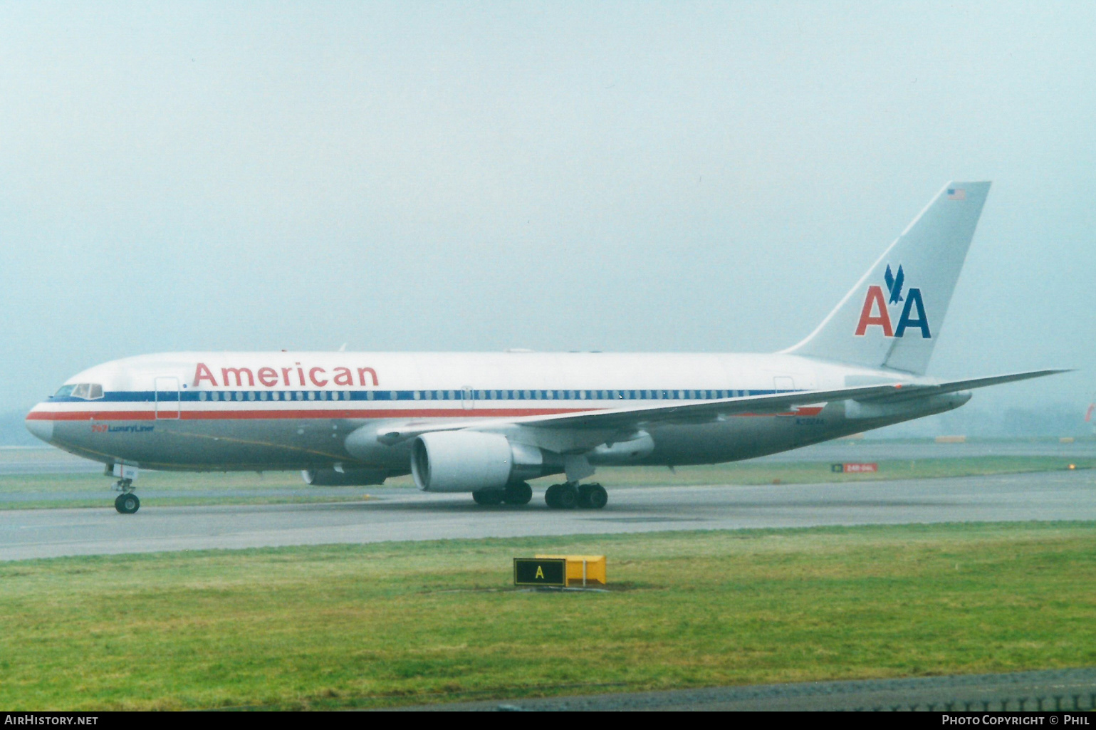 Aircraft Photo of N322AA | Boeing 767-223 | American Airlines | AirHistory.net #228472