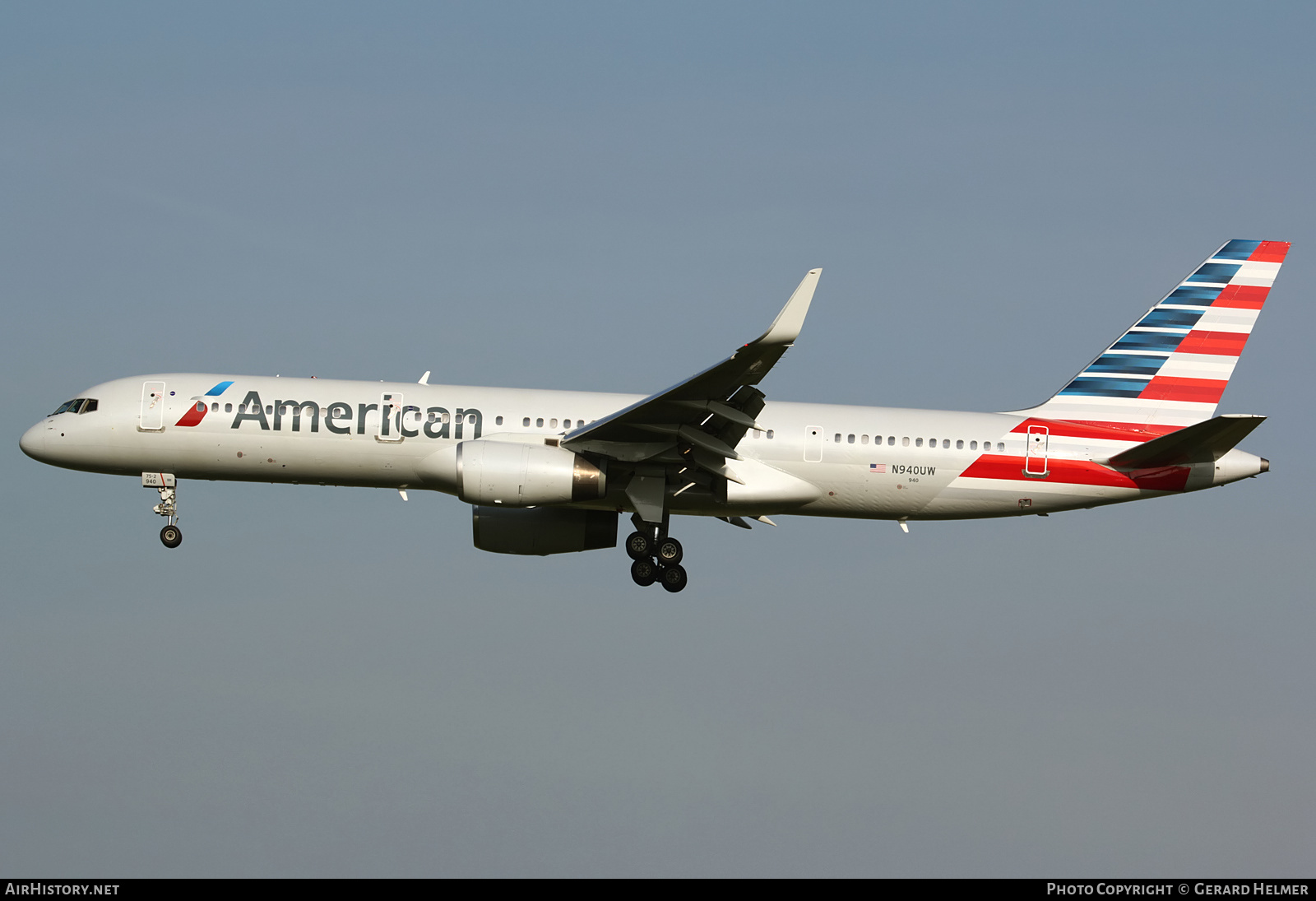Aircraft Photo of N940UW | Boeing 757-2B7 | American Airlines | AirHistory.net #228477