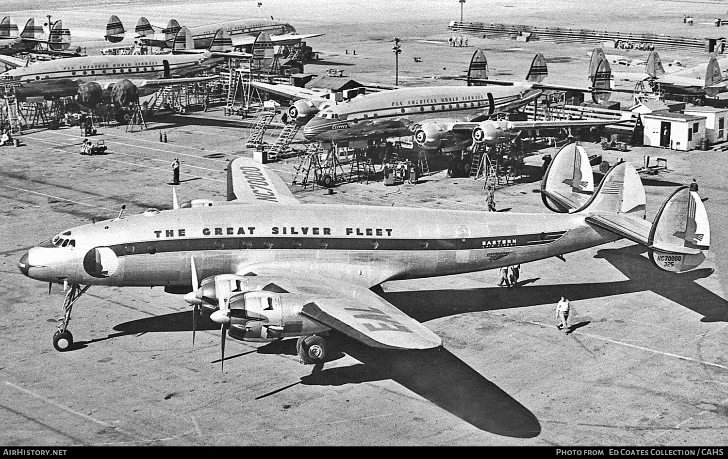 Aircraft Photo of NC70000 | Lockheed C-69 Constellation | Eastern Air Lines | AirHistory.net #228481