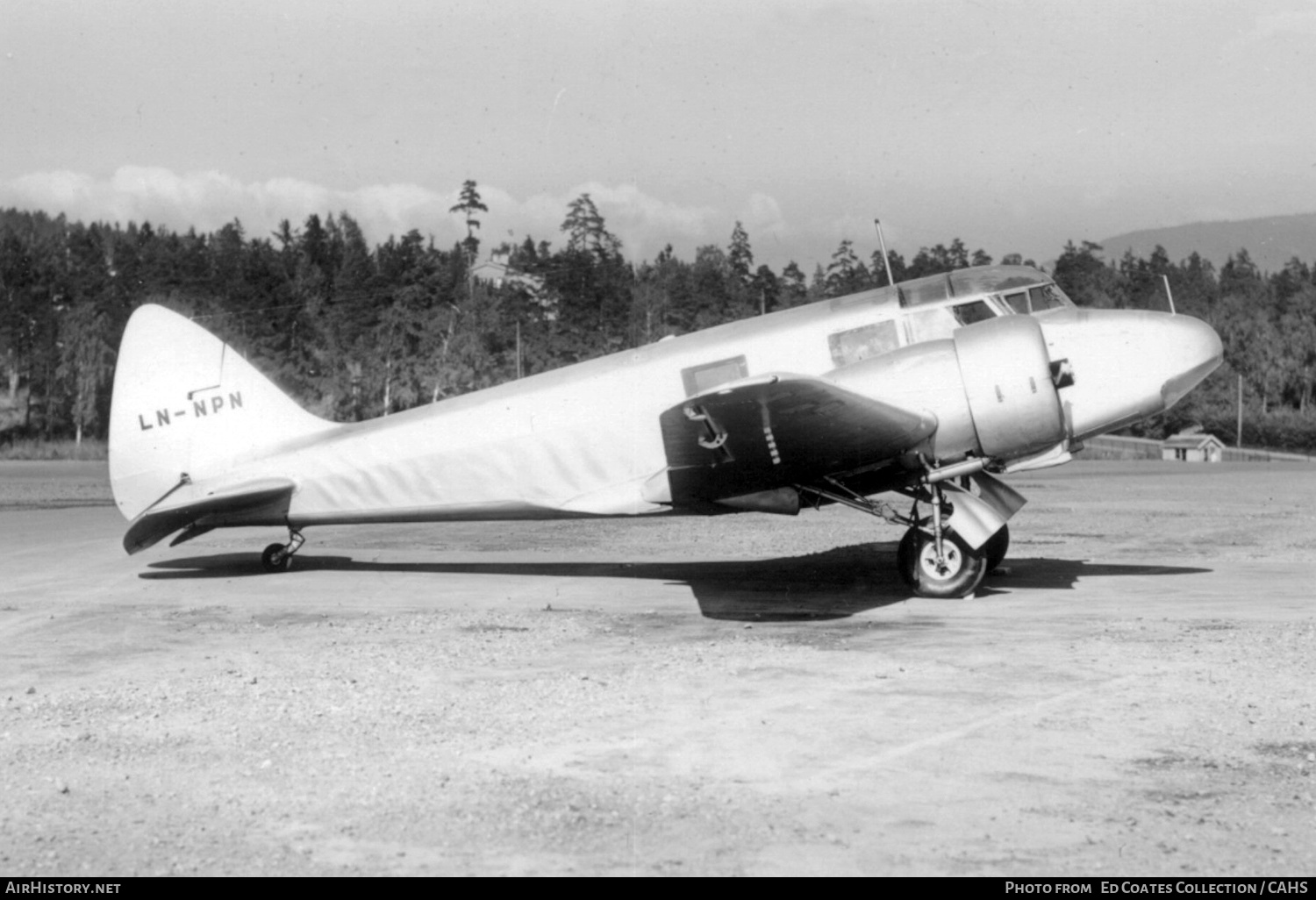 Aircraft Photo of LN-NPN | Airspeed AS-10 Oxford II | Widerøe | AirHistory.net #228488