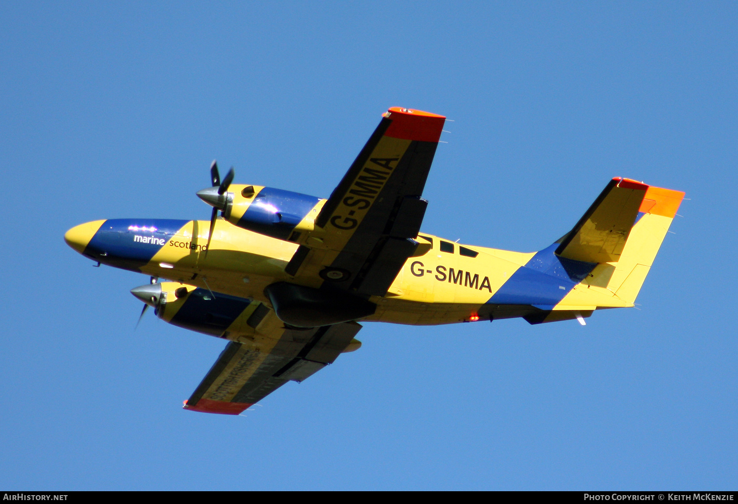 Aircraft Photo of G-SMMA | Reims F406 Caravan II | Scottish Fisheries Protection Agency | AirHistory.net #228508