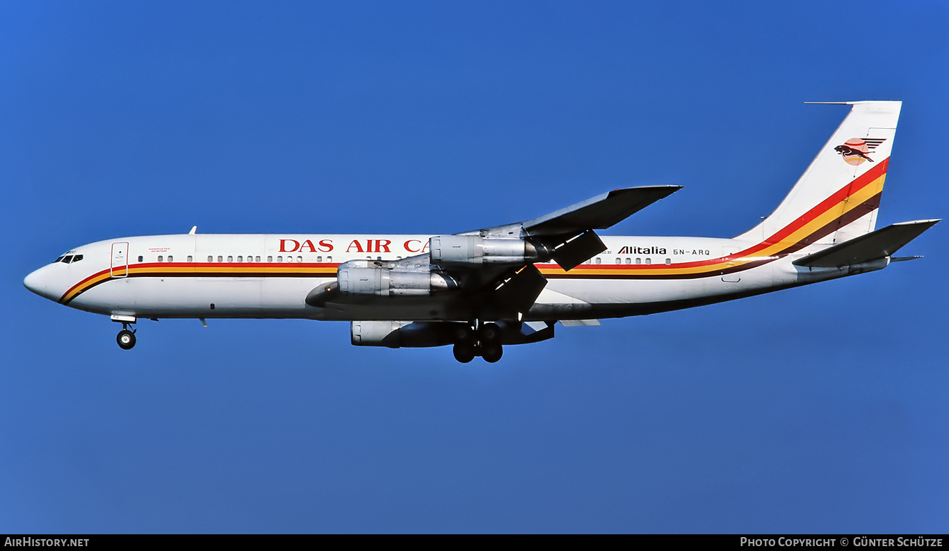 Aircraft Photo of 5N-ARQ | Boeing 707-338C | DAS Air Cargo - Dairo Air Services | AirHistory.net #228514