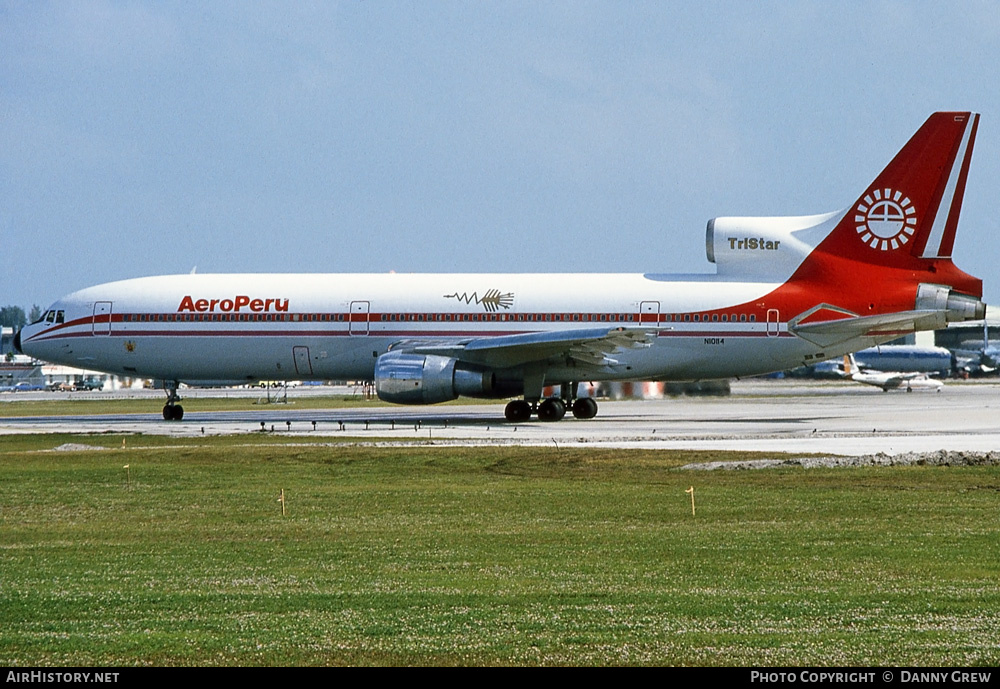 Aircraft Photo of N10114 | Lockheed L-1011-385-1 TriStar 1 | AeroPeru | AirHistory.net #228523