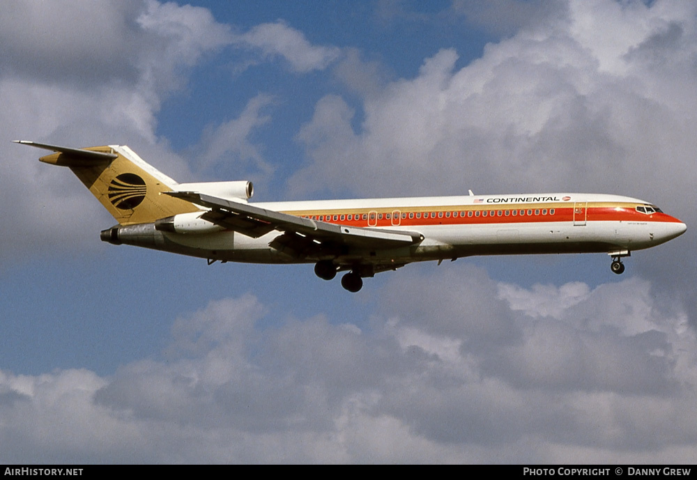 Aircraft Photo of N88711 | Boeing 727-224 | Continental Airlines | AirHistory.net #228526