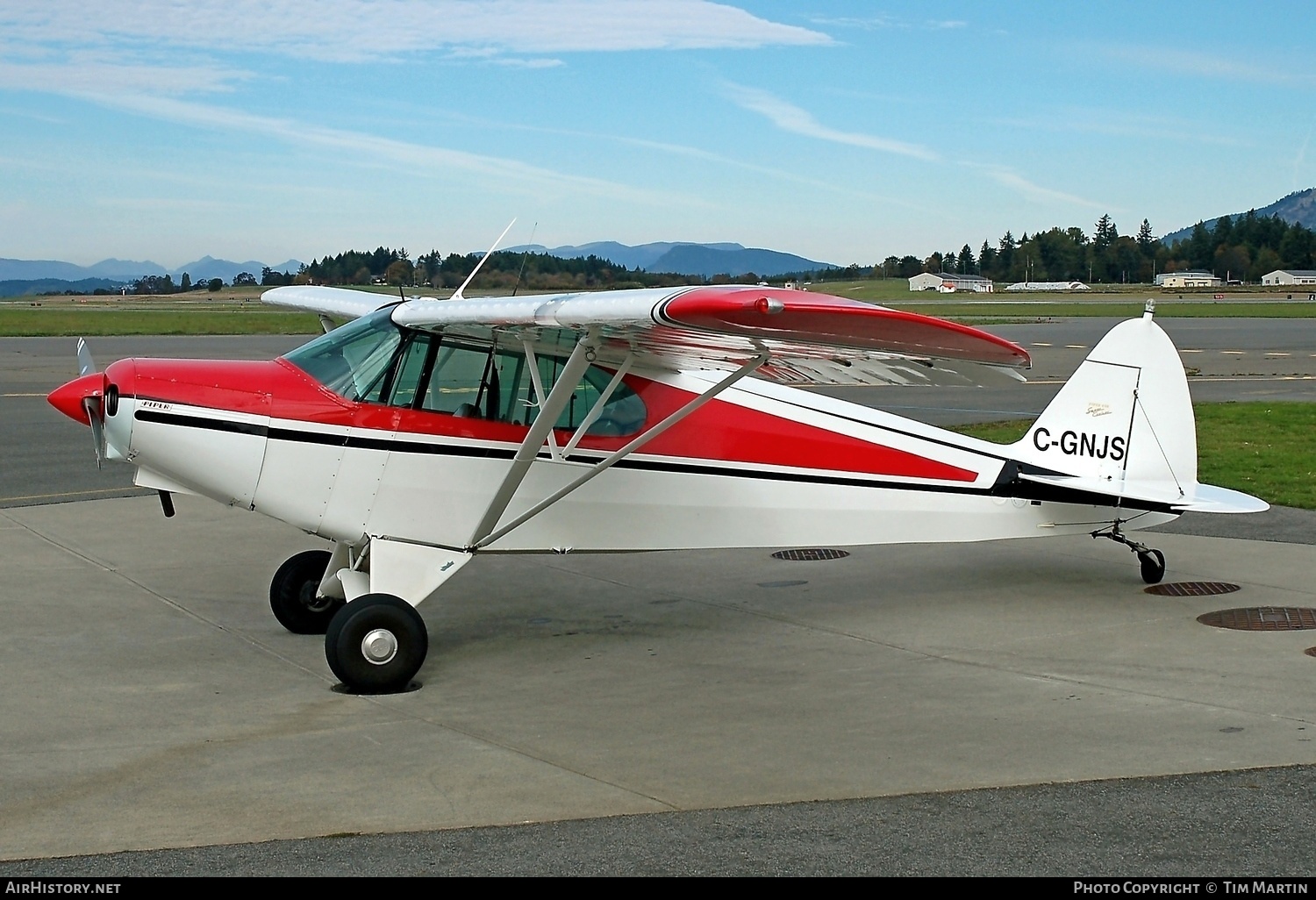 Aircraft Photo of C-GNJS | Piper PA-12 Super Cruiser | AirHistory.net #228529