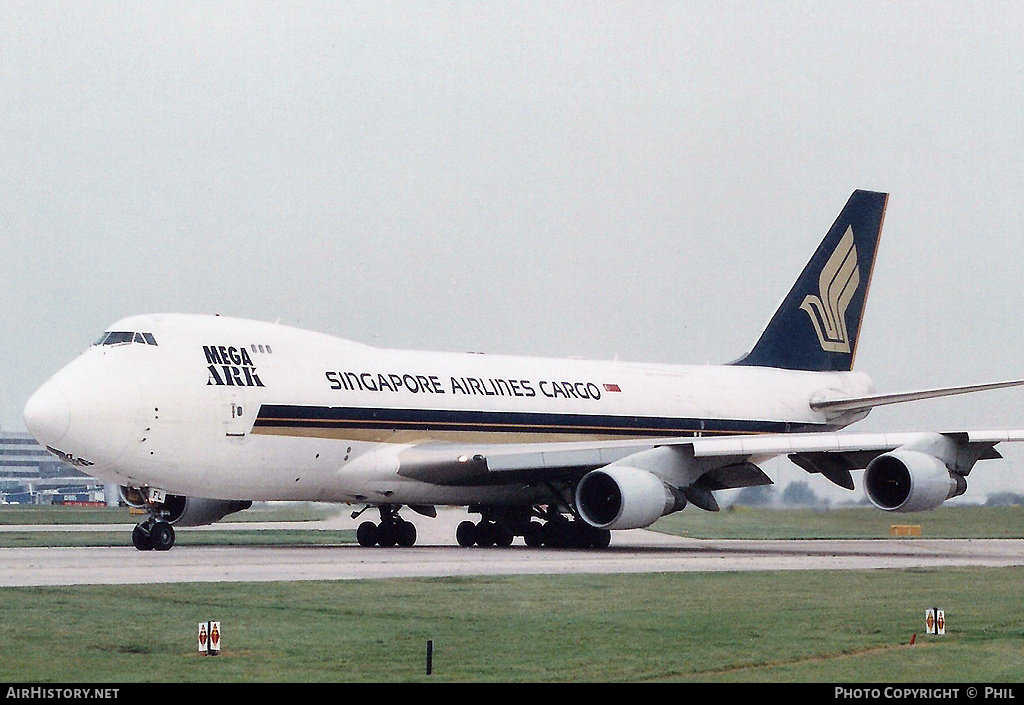 Aircraft Photo of 9V-SFL | Boeing 747-412F/SCD | Singapore Airlines Cargo | AirHistory.net #228533