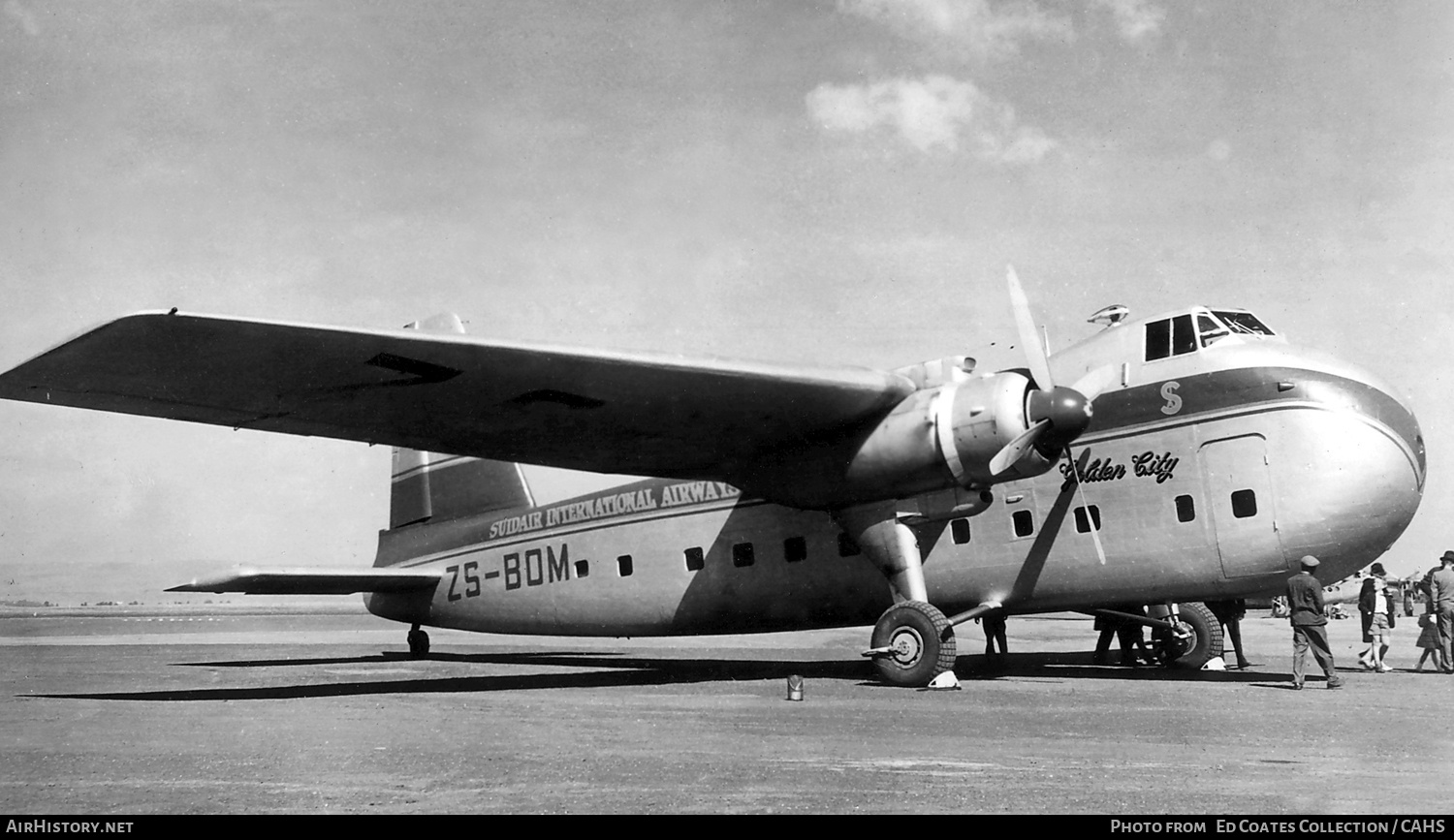 Aircraft Photo of ZS-BOM | Bristol 170 Freighter Mk21 | Suidair International Airways | AirHistory.net #228541