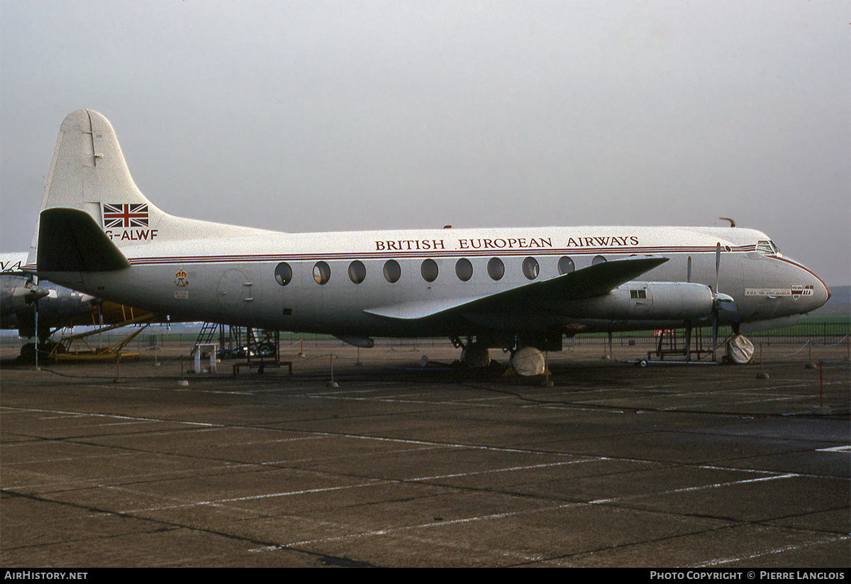 Aircraft Photo of G-ALWF | Vickers 701 Viscount | BEA - British European Airways | AirHistory.net #228545