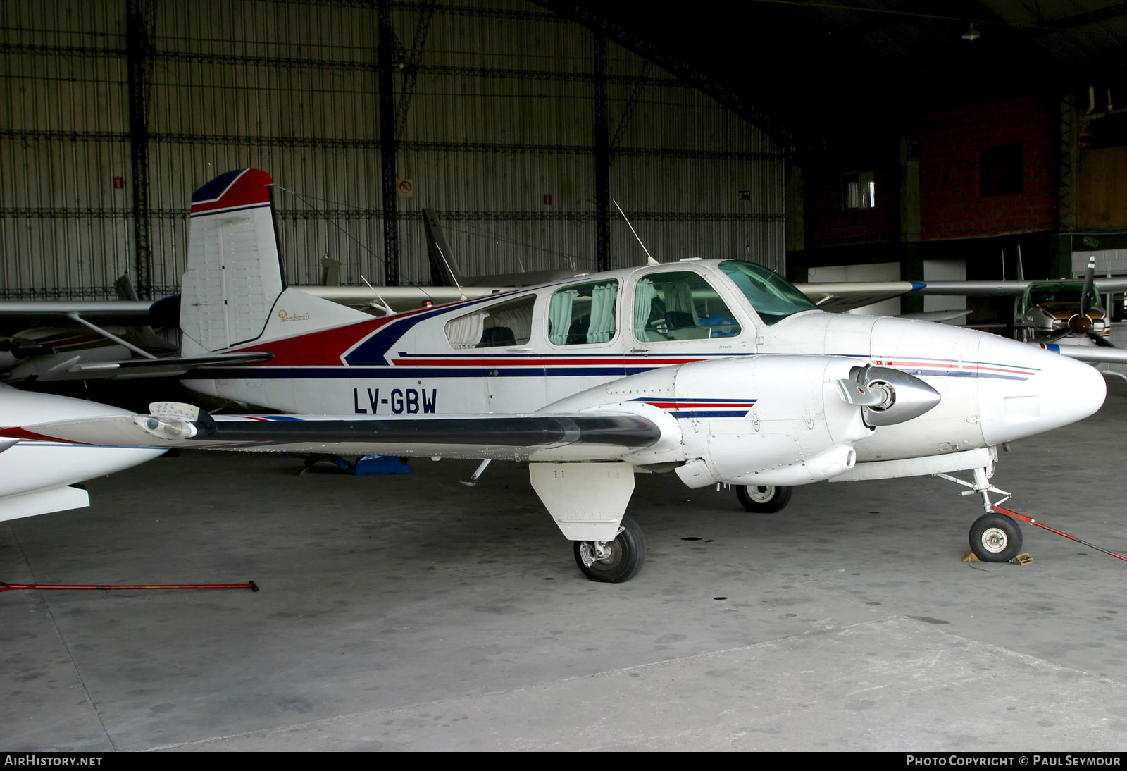 Aircraft Photo of LV-GBW | Beech 95 Travel Air | AirHistory.net #228556