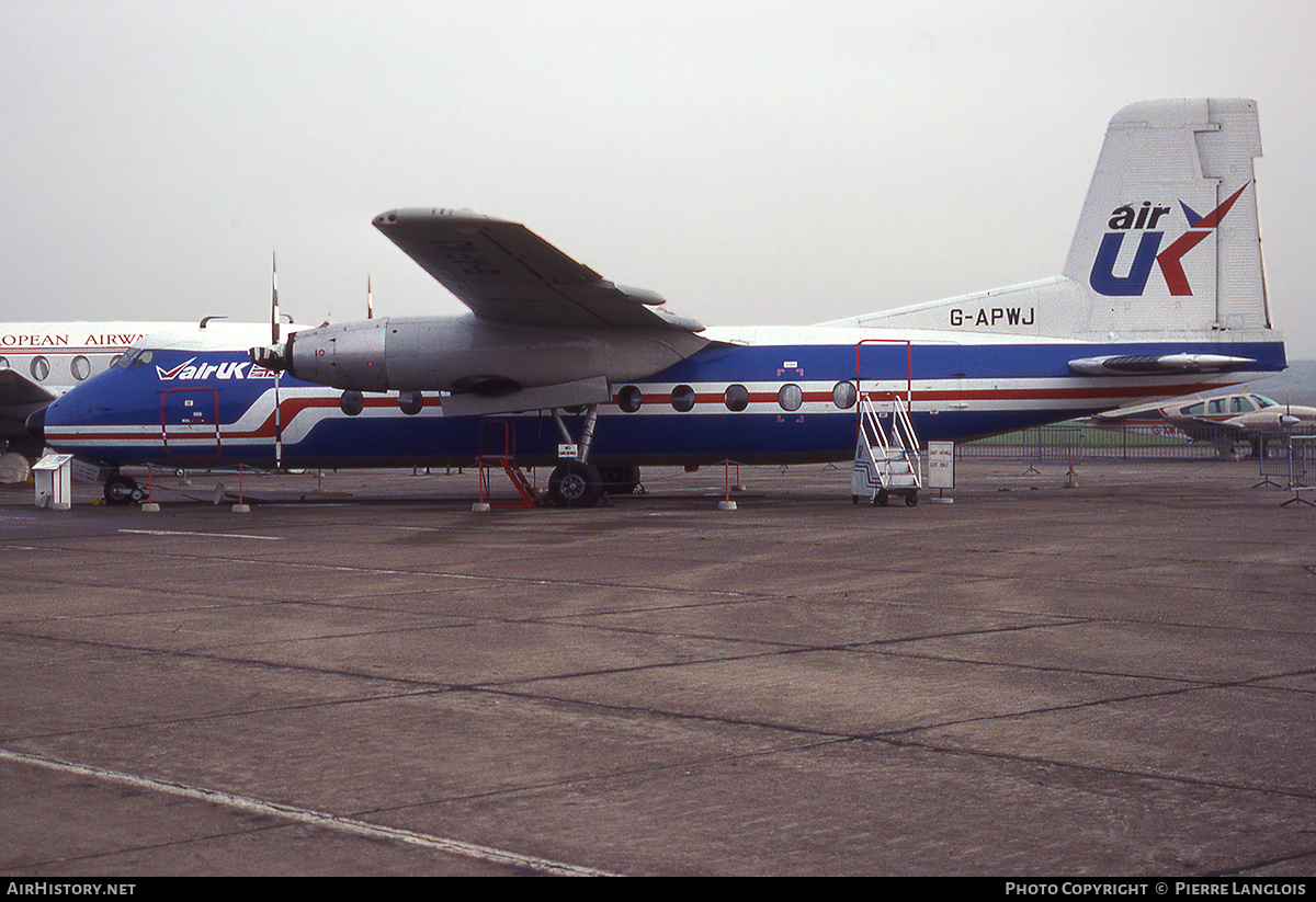 Aircraft Photo of G-APWJ | Handley Page HPR-7 Herald 201 | Air UK | AirHistory.net #228566