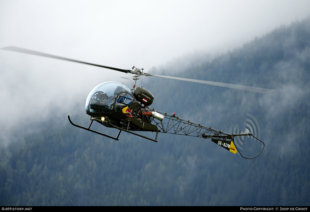 Aircraft Photo of OE-XDM | Bell 47G-3B-1 Sioux | Red Bull | AirHistory.net #228568