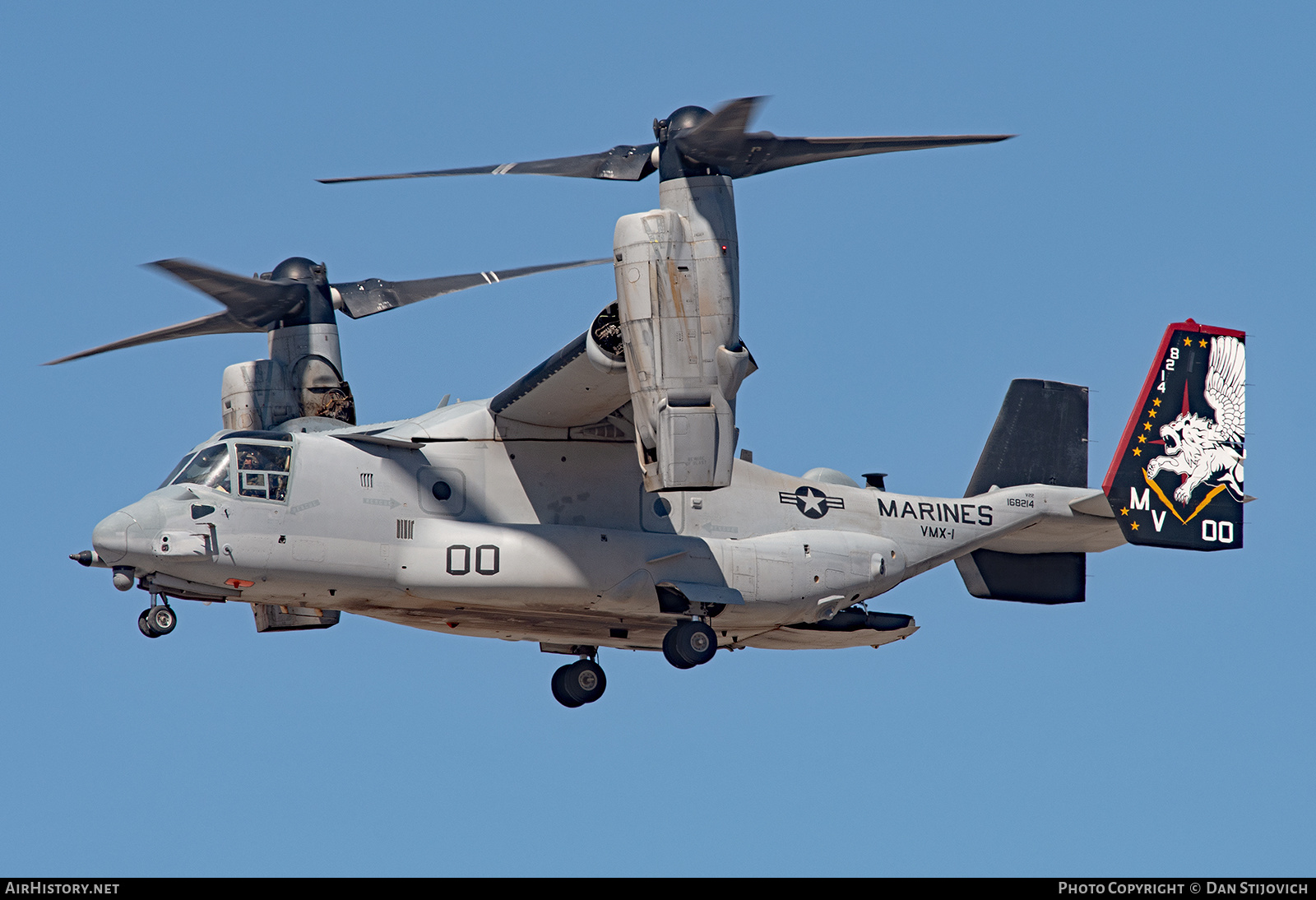 Aircraft Photo of 168214 / 8214 | Bell-Boeing MV-22B Osprey | USA - Marines | AirHistory.net #228587