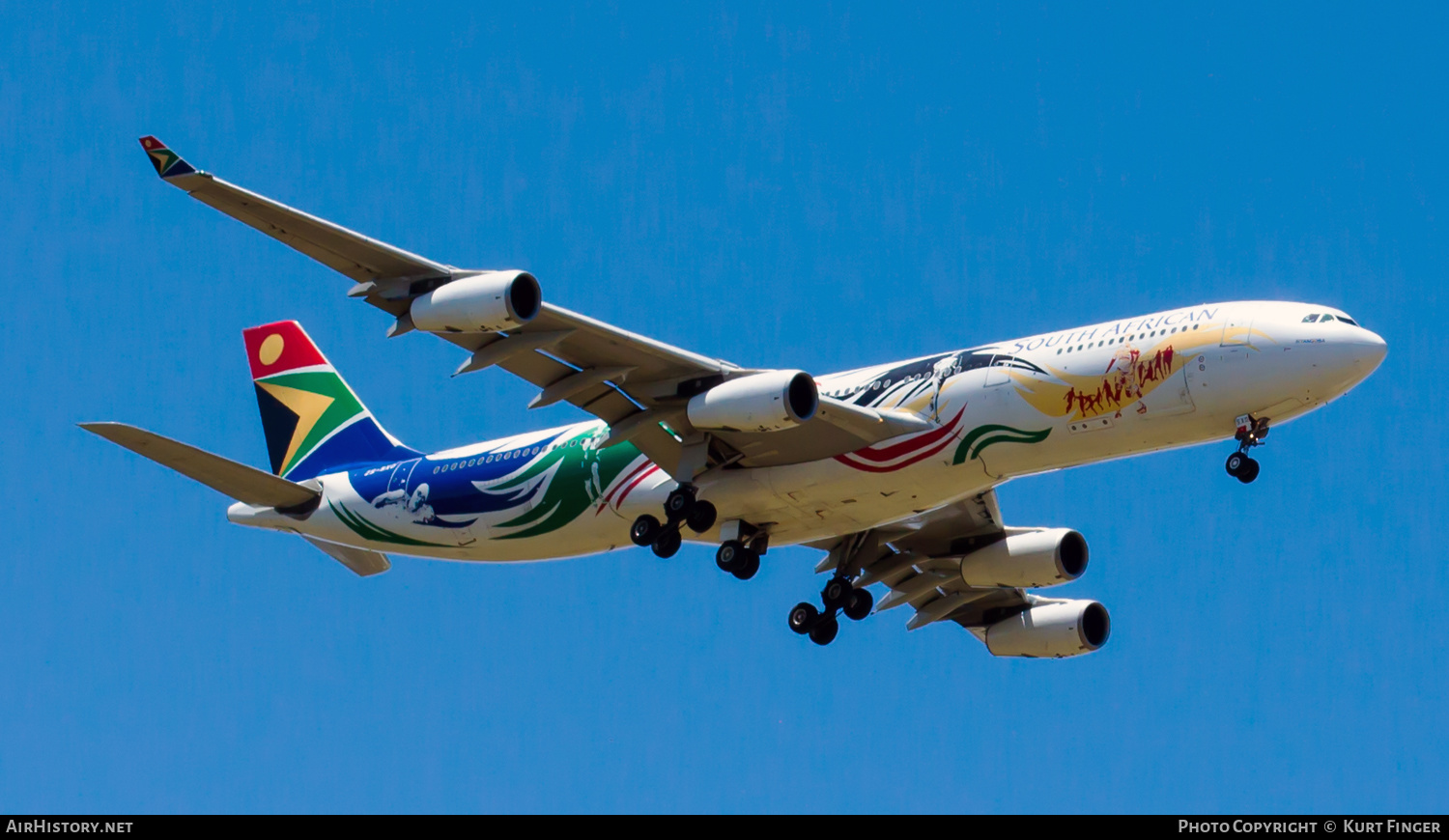 Aircraft Photo of ZS-SXD | Airbus A340-313 | South African Airways | AirHistory.net #228604
