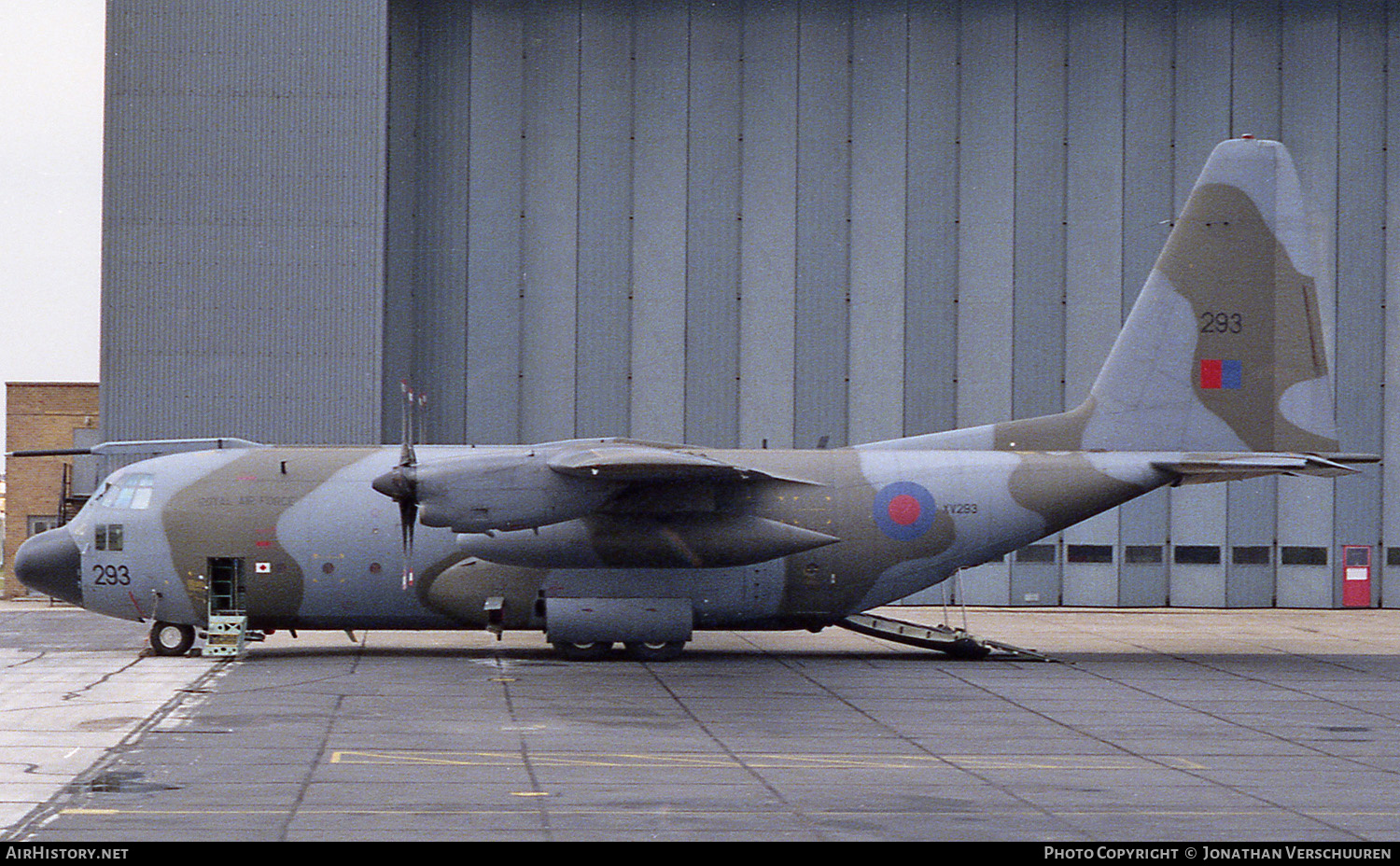 Aircraft Photo of XV293 | Lockheed C-130K Hercules C1P (L-382) | UK - Air Force | AirHistory.net #228610