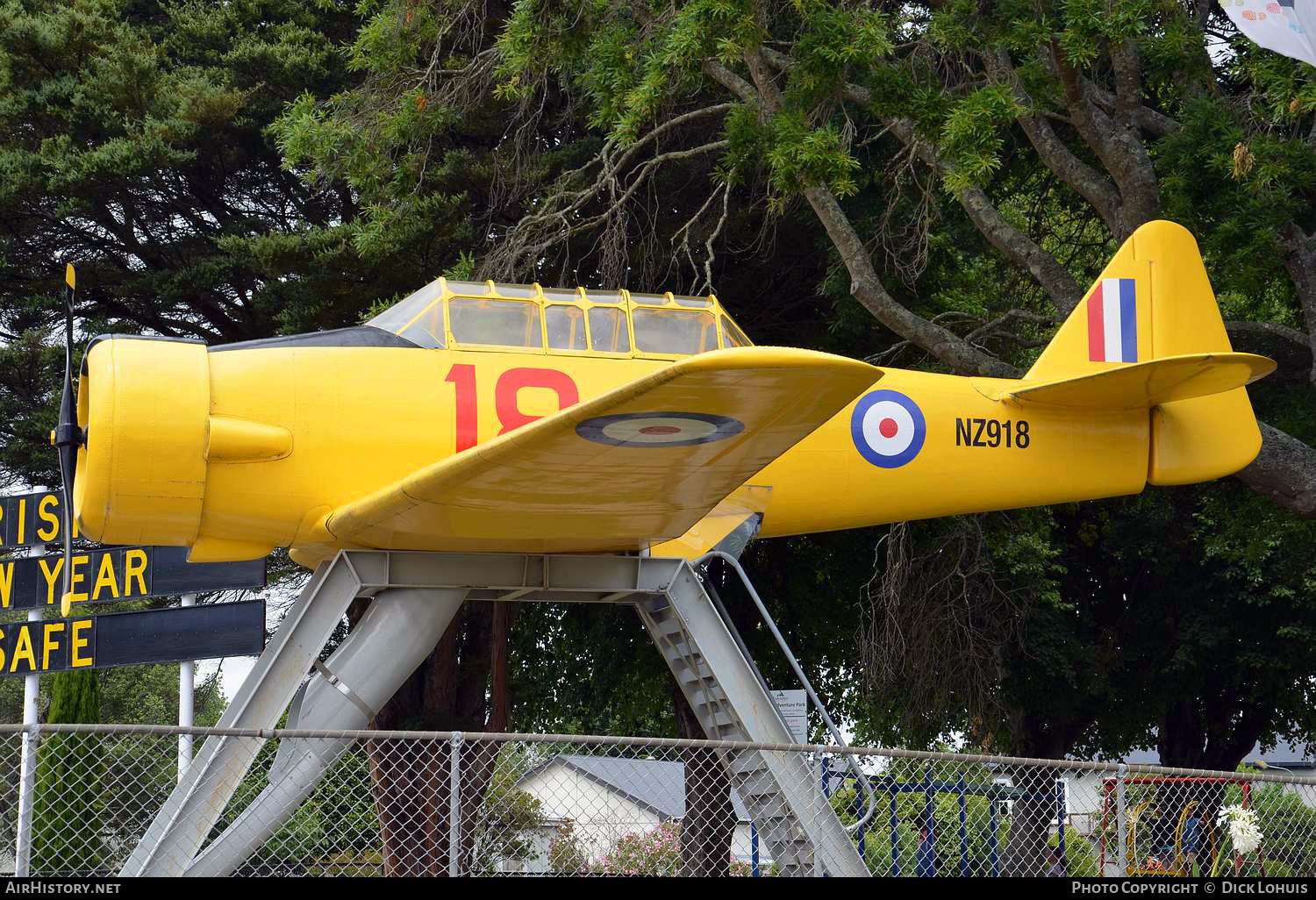 Aircraft Photo of NZ918 | North American AT-16 Harvard II (replica) | New Zealand - Air Force | AirHistory.net #228612