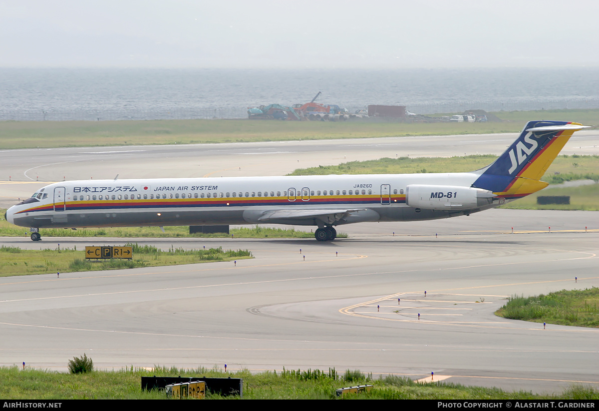 Aircraft Photo of JA8260 | McDonnell Douglas MD-81 (DC-9-81) | Japan Air System - JAS | AirHistory.net #228621
