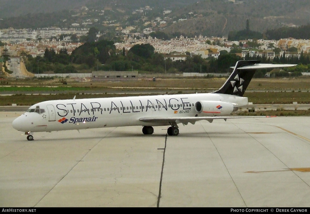 Aircraft Photo of EC-JYD | McDonnell Douglas MD-87 (DC-9-87) | Spanair | AirHistory.net #228626