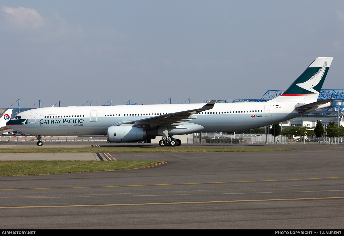 Aircraft Photo of F-WWCV | Airbus A330-343 | Cathay Pacific Airways | AirHistory.net #228627