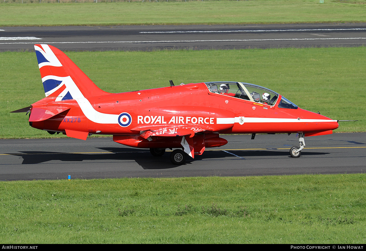 Aircraft Photo of XX278 | British Aerospace Hawk T1A | UK - Air Force | AirHistory.net #228636