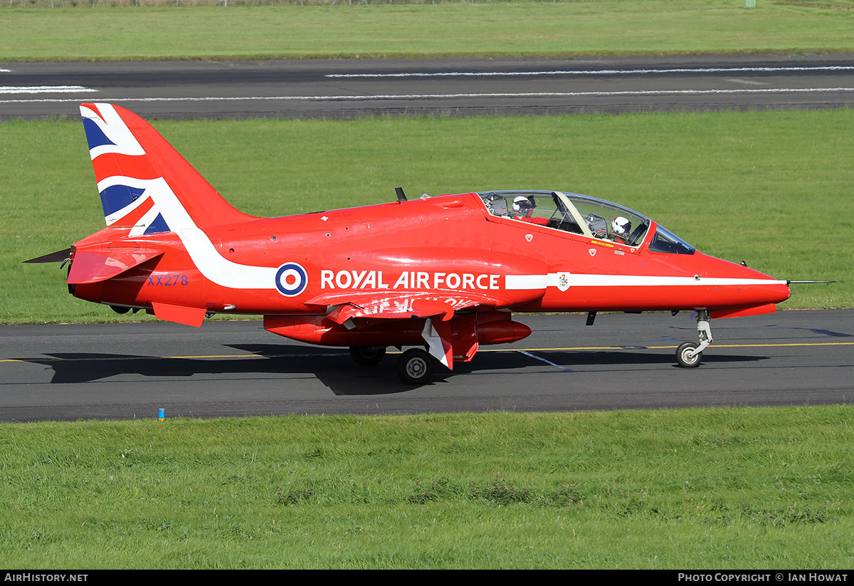 Aircraft Photo of XX278 | British Aerospace Hawk T.1A | UK - Air Force | AirHistory.net #228636