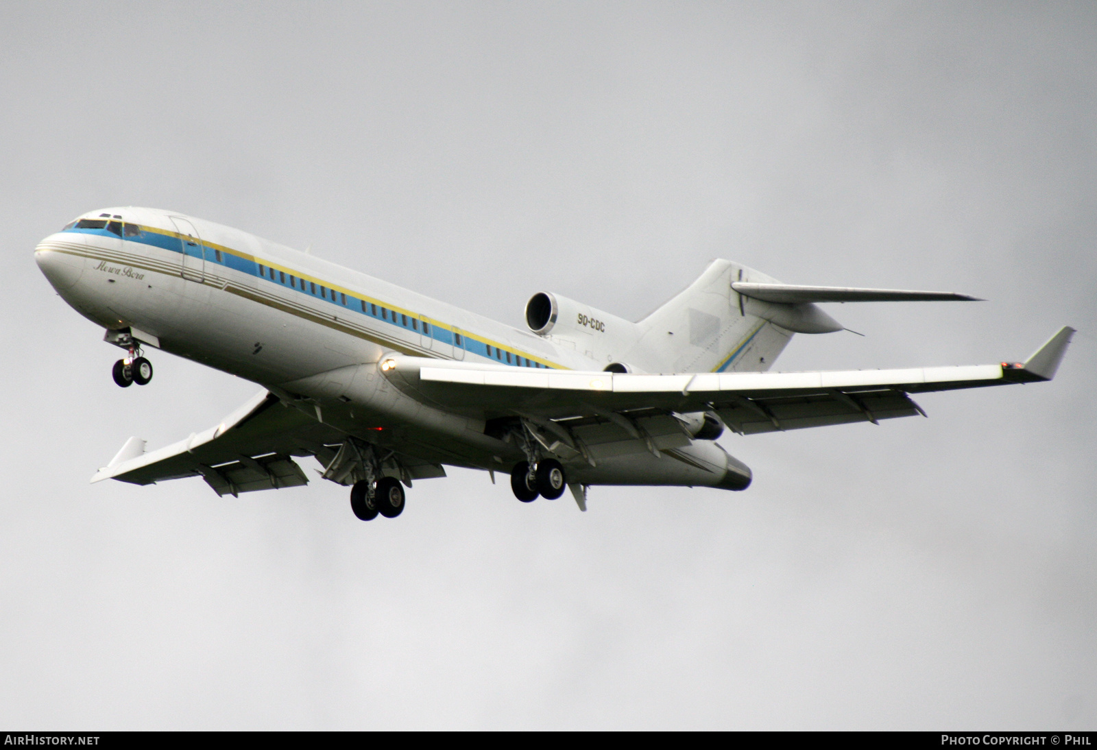Aircraft Photo of 9Q-CDC | Boeing 727-30 | Democratic Republic of the Congo | AirHistory.net #228640