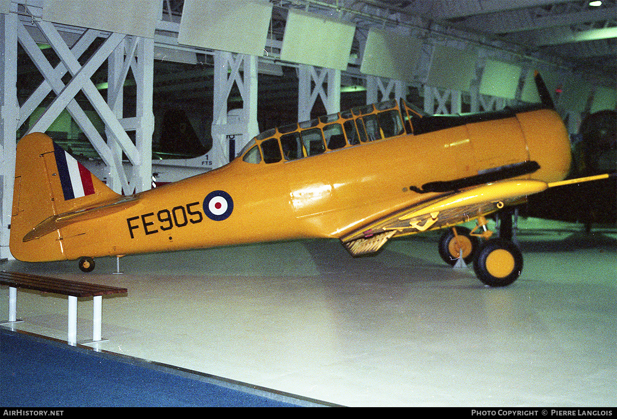 Aircraft Photo of FE905 | North American AT-16 Harvard IIB | UK - Air Force | AirHistory.net #228667