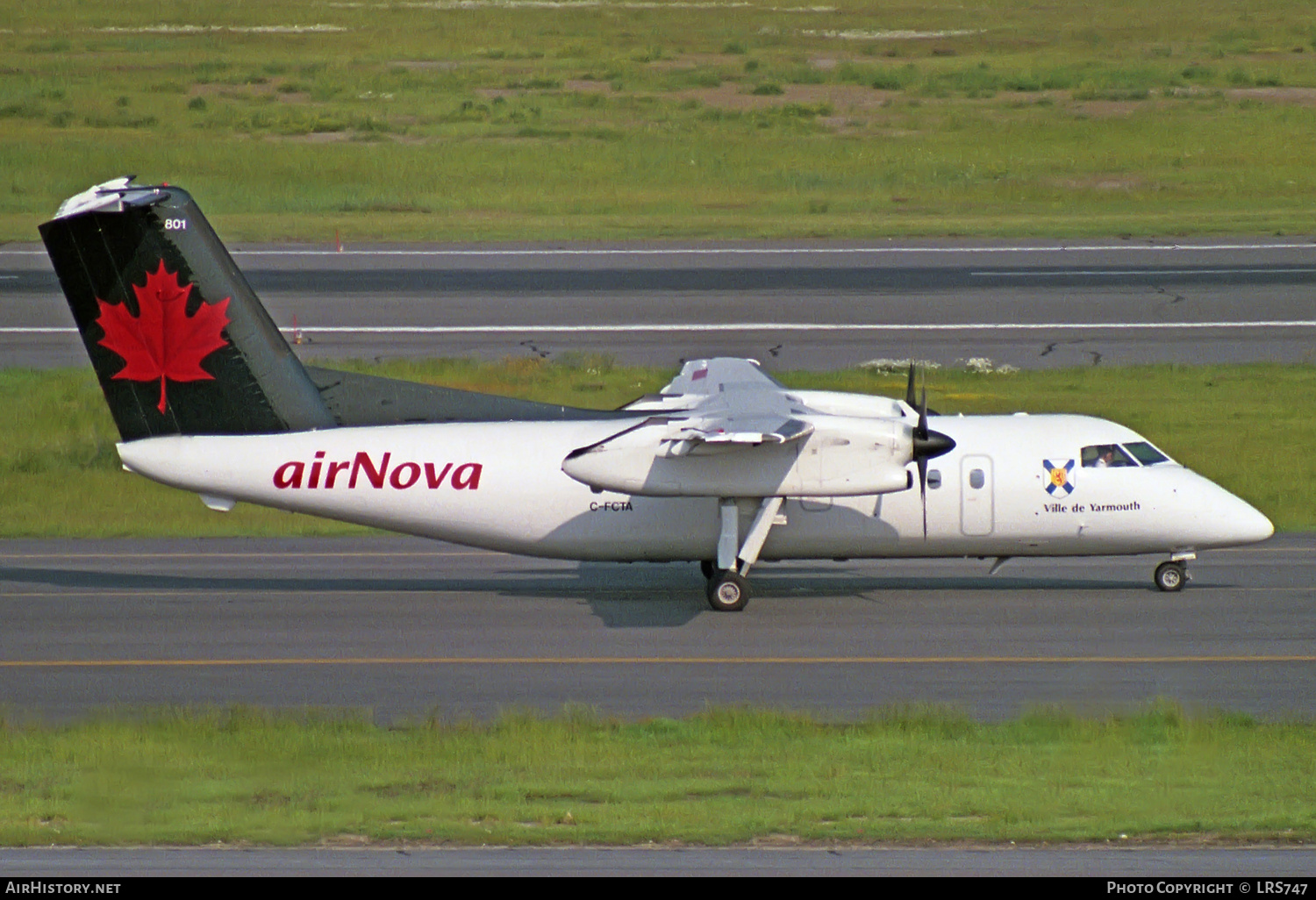 Aircraft Photo of C-FCTA | De Havilland Canada DHC-8-102 Dash 8 | Air Nova | AirHistory.net #228681