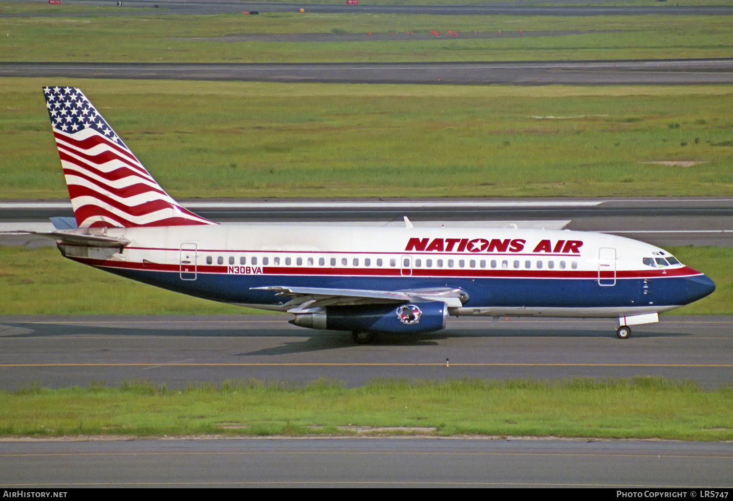 Aircraft Photo of N308VA | Boeing 737-247 | Nations Air | AirHistory.net #228686