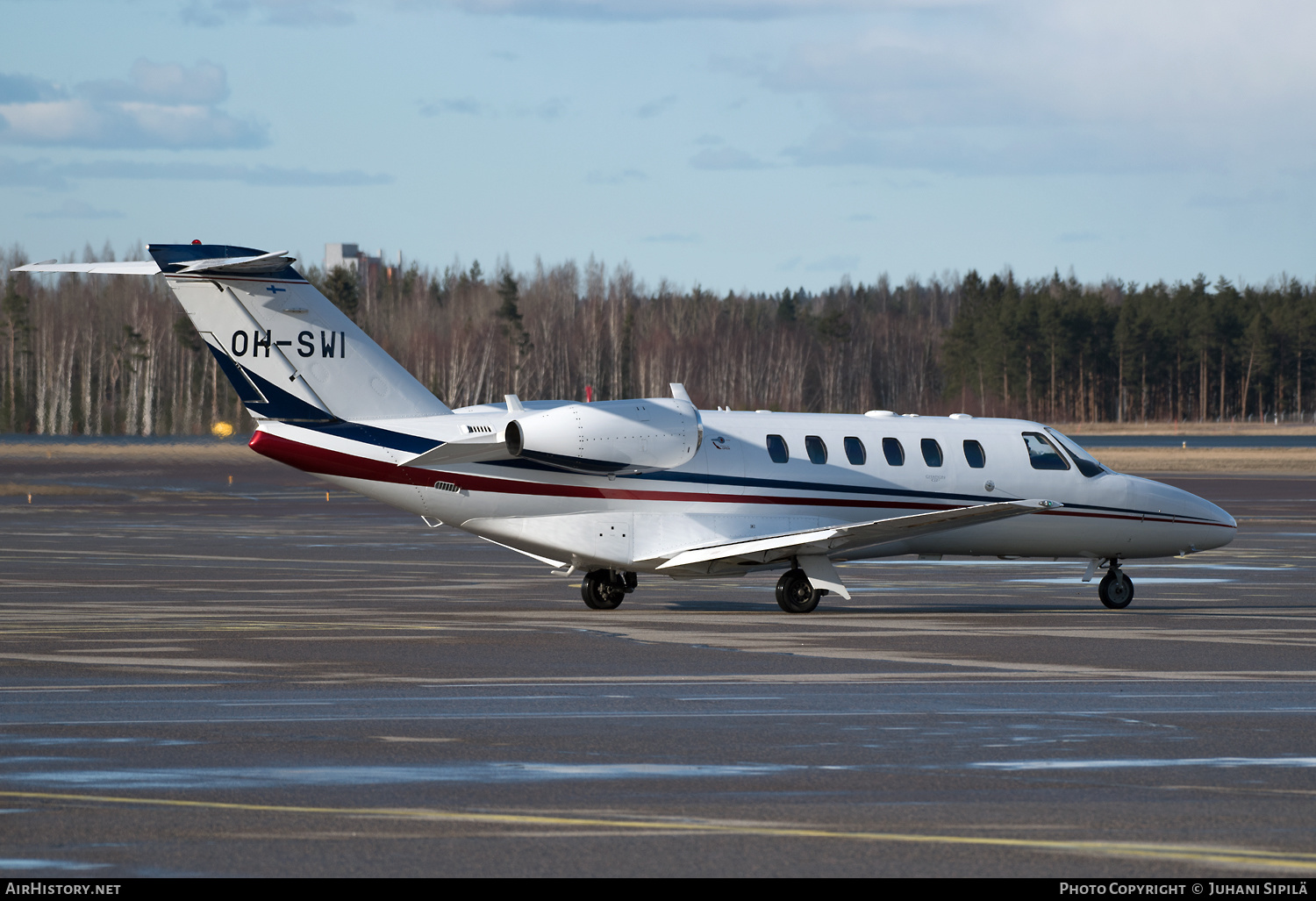 Aircraft Photo of OH-SWI | Cessna 525A CitationJet CJ2+ | Scanwings | AirHistory.net #228707