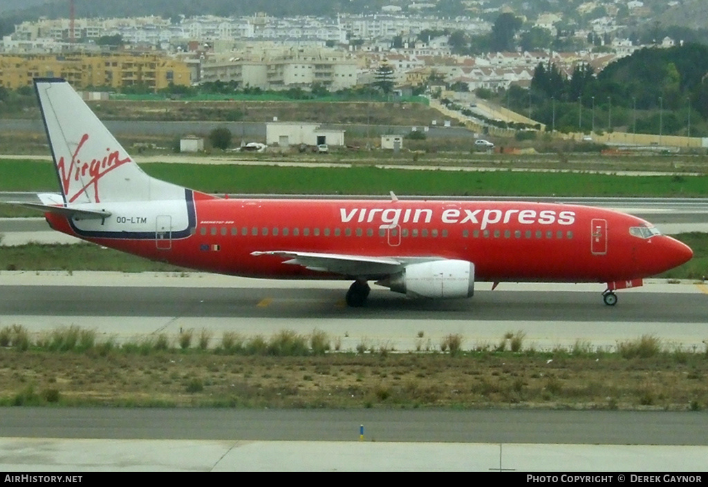Aircraft Photo of OO-LTM | Boeing 737-3M8 | Virgin Express | AirHistory.net #228732