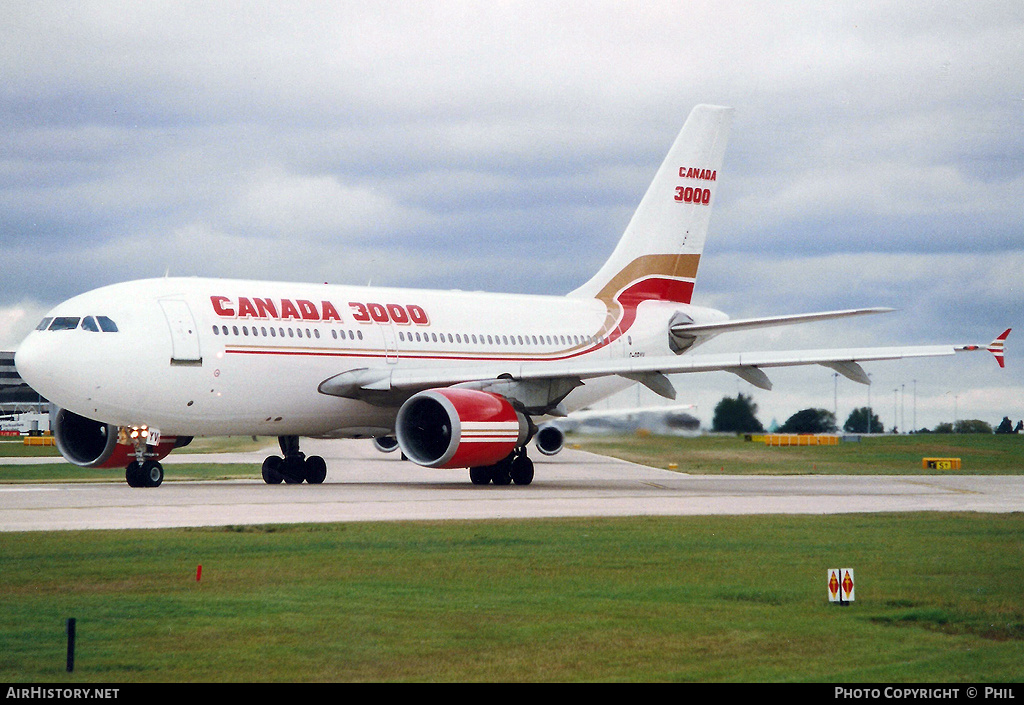 Aircraft Photo of C-GRYV | Airbus A310-304 | Canada 3000 | AirHistory.net #228734