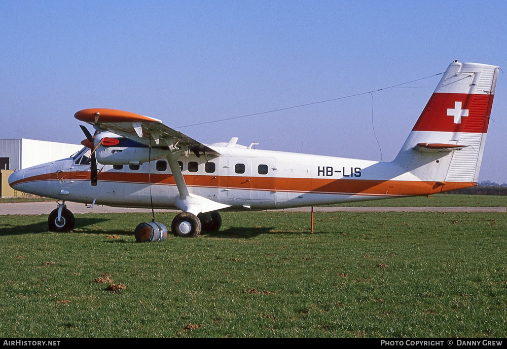 Aircraft Photo of HB-LIS | De Havilland Canada DHC-6-300 Twin Otter | AirHistory.net #228743